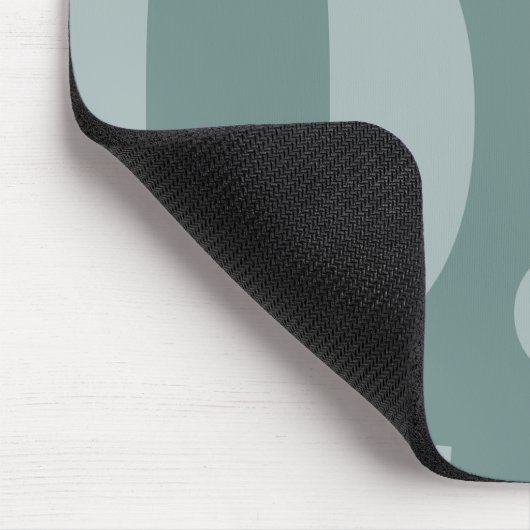 Aquamarine Form Mousepad (Ecke)