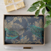 Aquamarine Friedensbemühungen im Rahmen der Blue-G Seidenpapier (Geschenk)