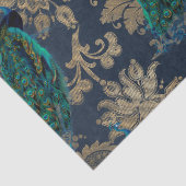 Aquamarine Friedensbemühungen im Rahmen der Blue-G Seidenpapier (Detail)