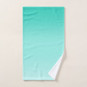 aquamarine, frisch abgestufte Niveaus Badhandtuch Set (Handtuch)