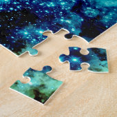 Aquamarine Galaxie Puzzle (Seite)