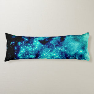 Aquamarine Galaxie Seitenschläferkissen