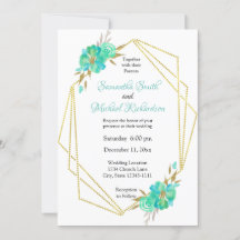 Aquamarine geometrische Punkte für die Aquarellfar