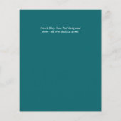 Aquamarine GoldAGATE-Hochzeit (Rückseite)