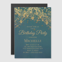 Aquamarine goldene Saiten leuchten jedes Alter Fra