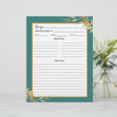 Aquamarine Goldfoliage, botanische Recipe Binder-S (Stehend Vorderseite)