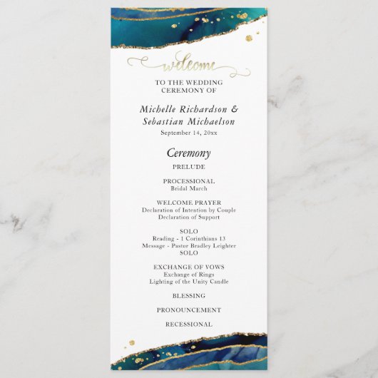 Aquamarine Goldmedaille Programm (Vorderseite)