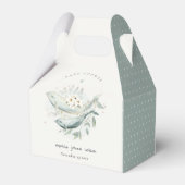 Aquamarine Goldmedaille unter Wasser Geschenkschachtel (Rückseite)