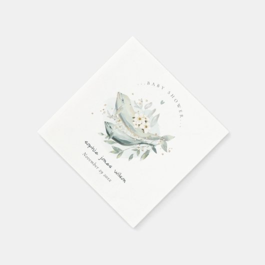 Aquamarine Goldmedaille unter Wasser Serviette (Ecke)