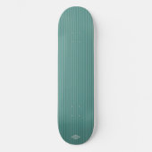 Aquamarine Gradient HAMbWG Skateboard (Vorderseite)