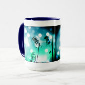Aquamarine Grass Drama Tasse (Vorderseite Links)