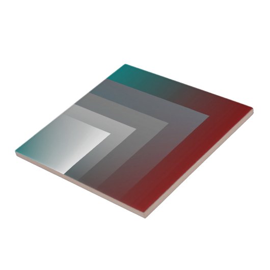 aquamarine graue Bordeaux Fliese (Seite)