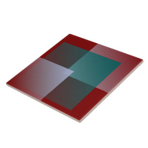 aquamarine graue Bordeaux-Quadrate Fliese