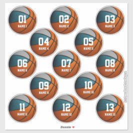 aquamarine graue Mannschaftsfarben Geschenke Set v Aufkleber