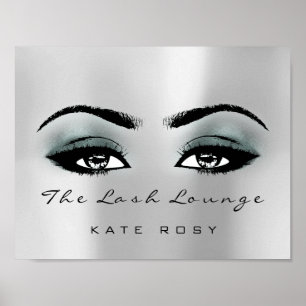 Aquamarine graue poster