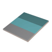 Aquamarine, graue Streifen Fliese (Seite)