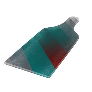aquamarine graue Streifen Schneidebrett