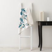 aquamarine Graumädchen Dekoration von Volleyballst Sherpadecke (Beispiel)