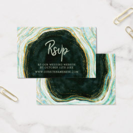 Aquamarine Green & Gold Agate Website UAWG Einfüge