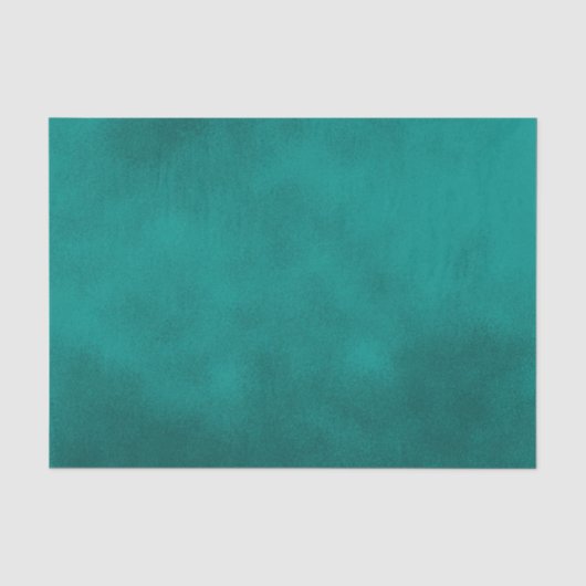 Aquamarine grüne Fleck-Farbe Seidenpapier (Vorderseite)