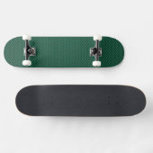 Aquamarine grüne Kohlenstofffaser-Printwerbung Skateboard (Horizontal)