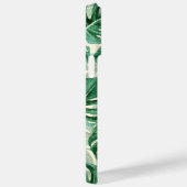 Aquamarine grüne Monstera-Blätter Case-Mate iPhone Hülle (Rückseite / Rechts)