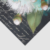 Aquamarine Gumnut-Decoupage Seidenpapier (Ausschnitt)