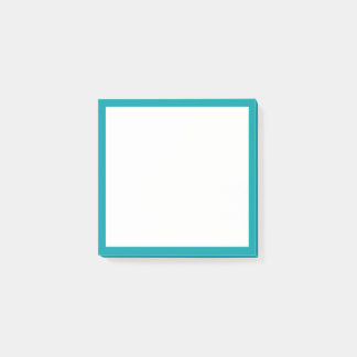 Aquamarine Hinweise für die Grenzübergangskontroll Post-it Klebezettel