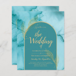 Aquamarine Hochzeit des Ocean Turquoise