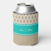 Aquamarine Hochzeit in Marokko #4 CB Dosenkühler (Kanne Rückseite)