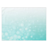 Aquamarine Hochzeitskleidung Tischdecke (Vorderseite (Horizontal))