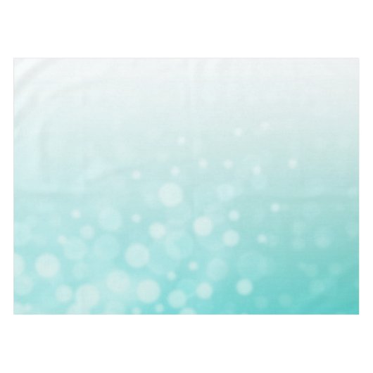 Aquamarine Hochzeitskleidung Tischdecke (Vorderseite (Horizontal))