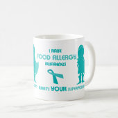 Aquamarine Kaffeetasse (VorderseiteRechts)