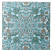Aquamarine Keramik Fliese (Vorderseite)