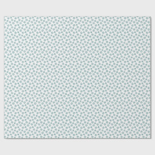 Aquamarine Kontur Geschenkpapier