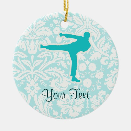 Aquamarine Kriegskünste Keramikornament (Vorne)