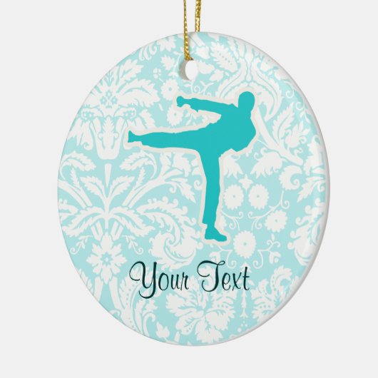 Aquamarine Kriegskünste Keramikornament (Links)