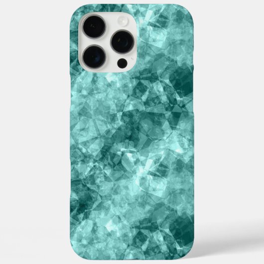 Aquamarine Krummstoff Case-Mate iPhone Hülle (Rückseite)