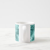 Aquamarine Krummstoff Espressotasse (Rückseite)