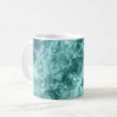 Aquamarine Krummstoff Kaffeetasse (Vorderseite Links)
