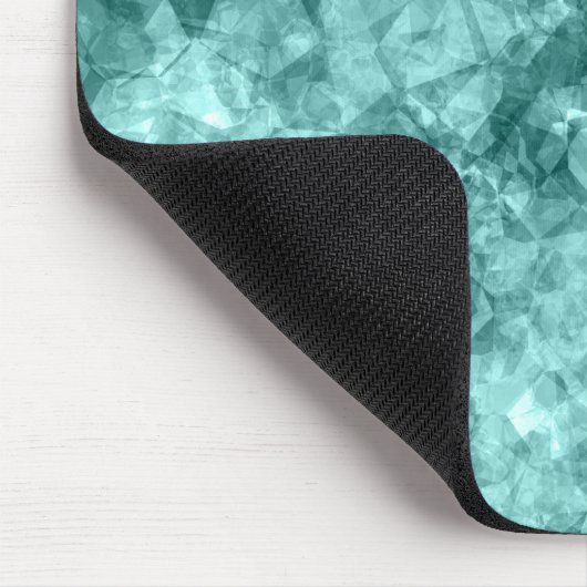 Aquamarine Krummstoff Mousepad (Ecke)