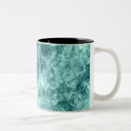 Aquamarine Krummstoff Zweifarbige Tasse