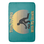 Aquamarine Laderäume Spielzeit, Memory Foam Bath M Badematte (Vorderseite Vertikal)