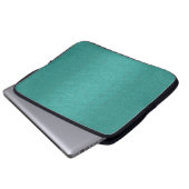 Aquamarine Laptop-Hülse Laptopschutzhülle (Vorne Knopf)
