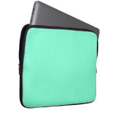 Aquamarine Laptop Sleeve (Vorne Rechts)