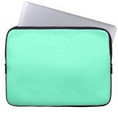 Aquamarine Laptop Sleeve (Vorderseite)