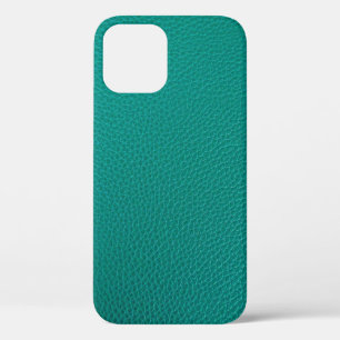 Aquamarine Leder: Modische Schlangentextur. Case-Mate iPhone Hülle