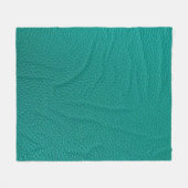 Aquamarine Leder: Modische Schlangentextur. Fleecedecke (Vorderseite (Horizontal))