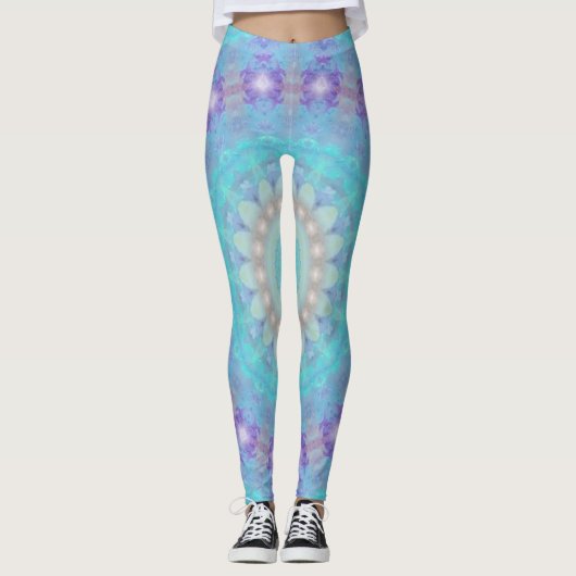Aquamarine Leggings (Vorderseite)