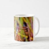 Aquamarine Libelle am Meer Kaffeetasse (VorderseiteRechts)